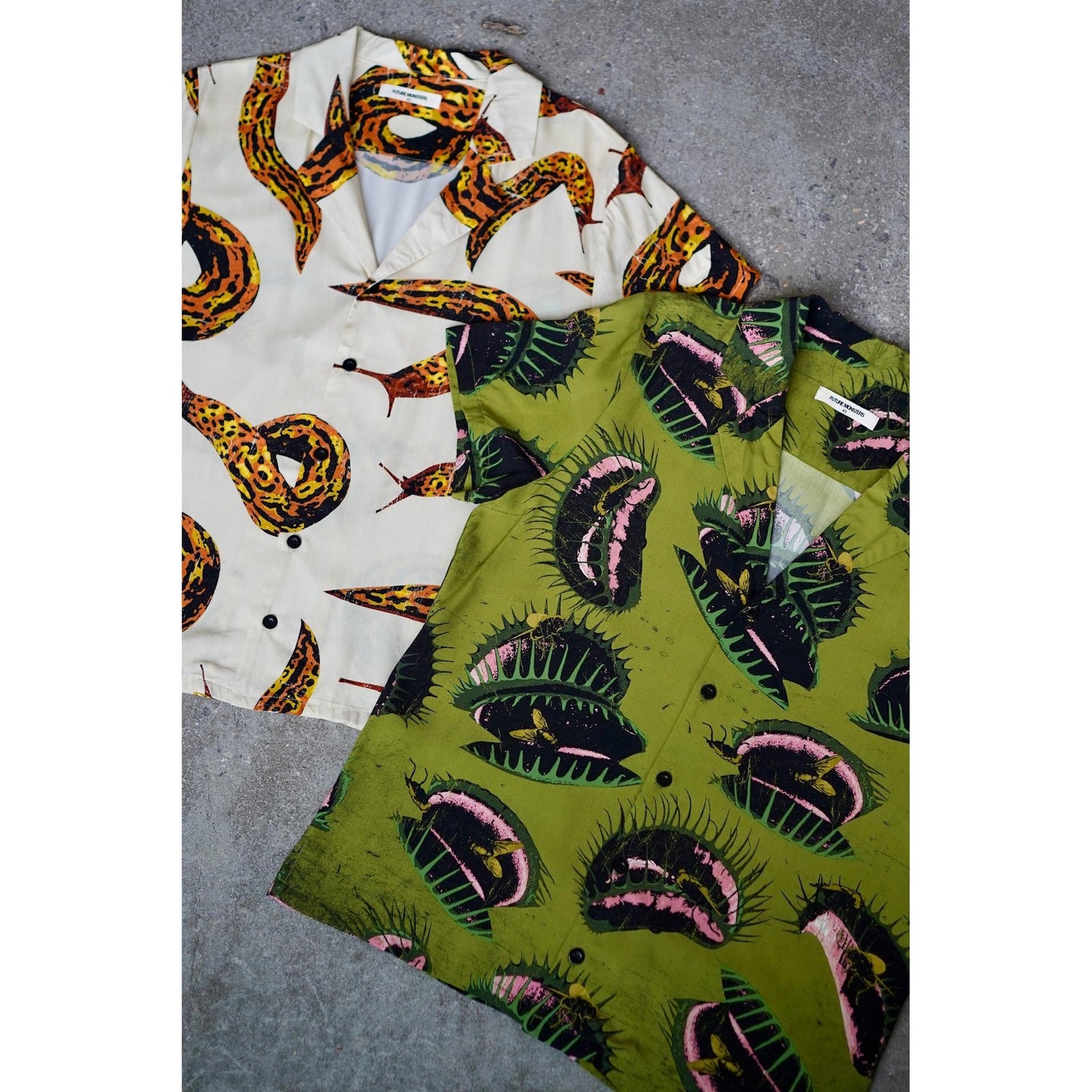 Leopard Slug Button-Up