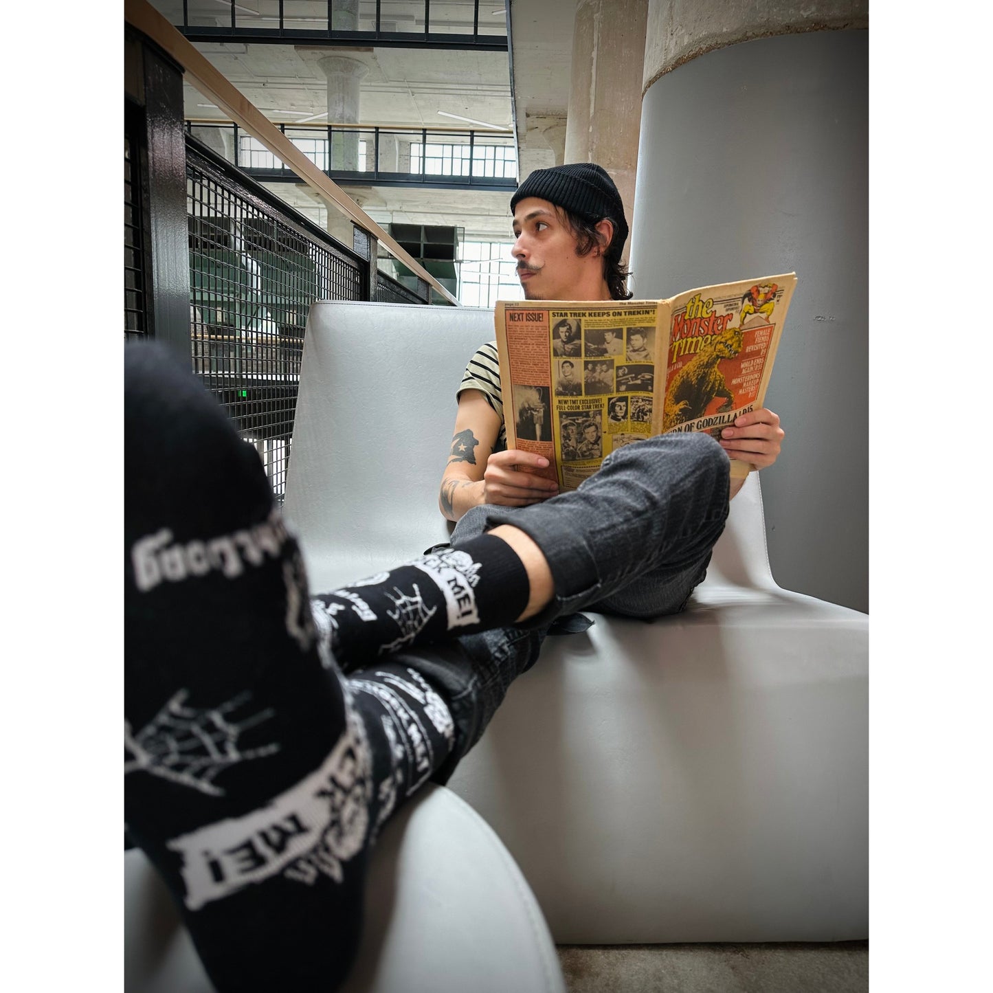 Rock Me, Shock Me Socks