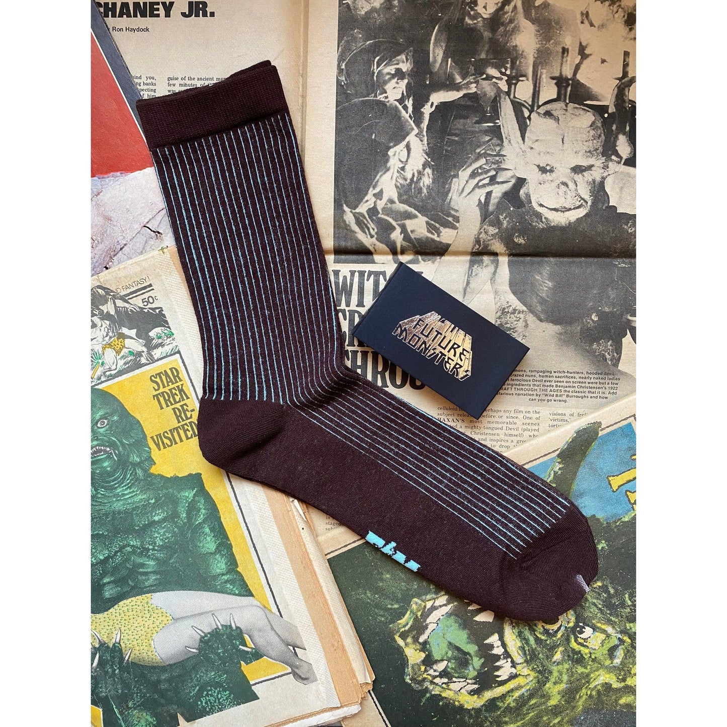 Mint Chocolate Socks