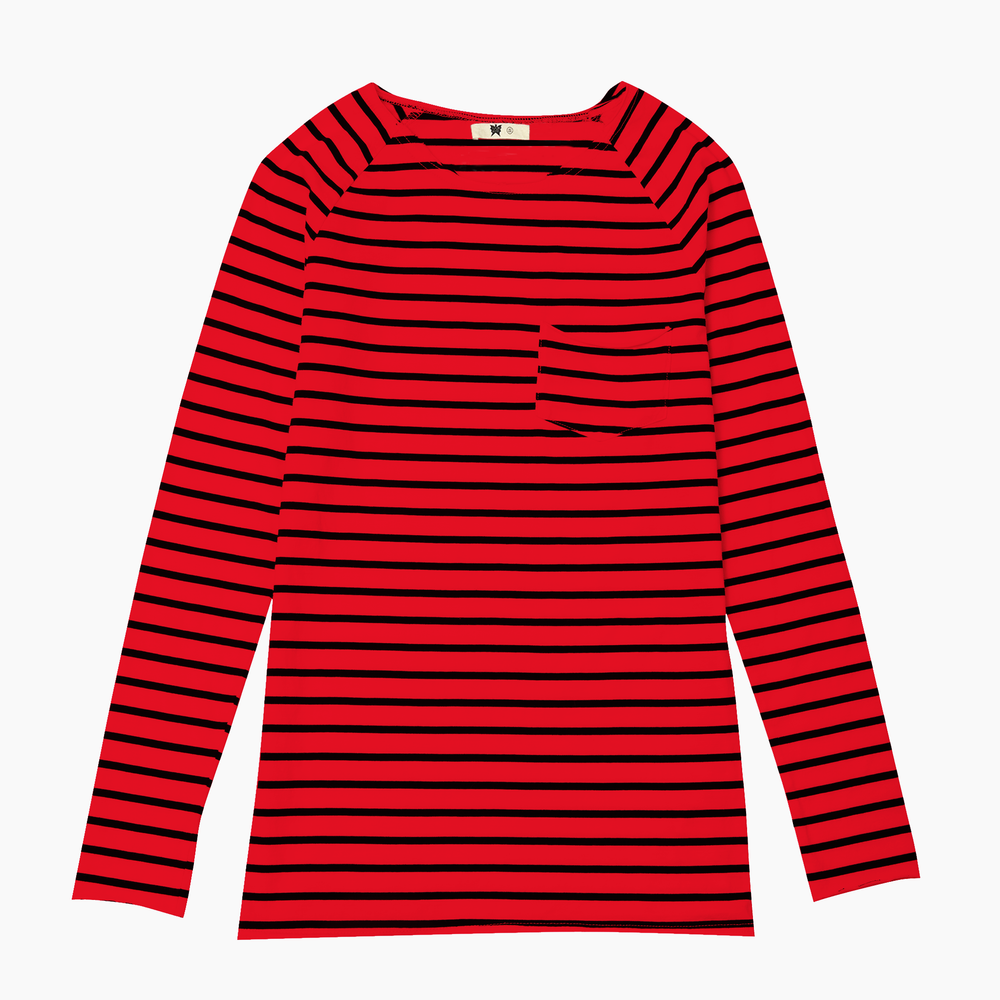 Red Pugsley Long Sleeve