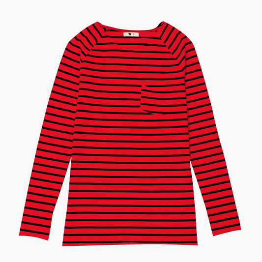 Red Pugsley Long Sleeve