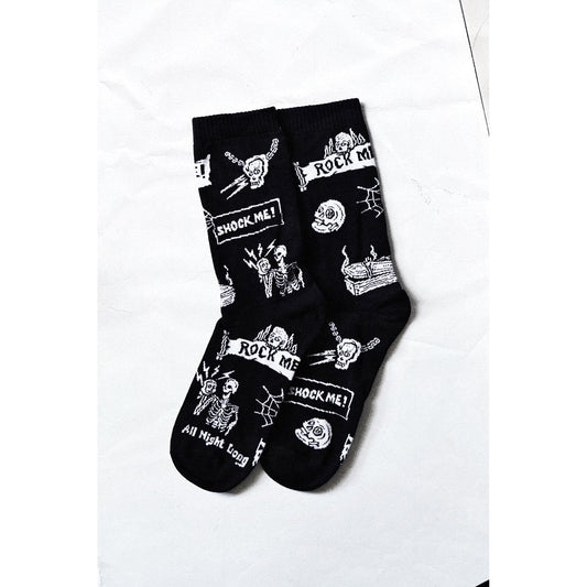 Rock Me, Shock Me Socks