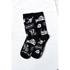 Rock Me, Shock Me Socks
