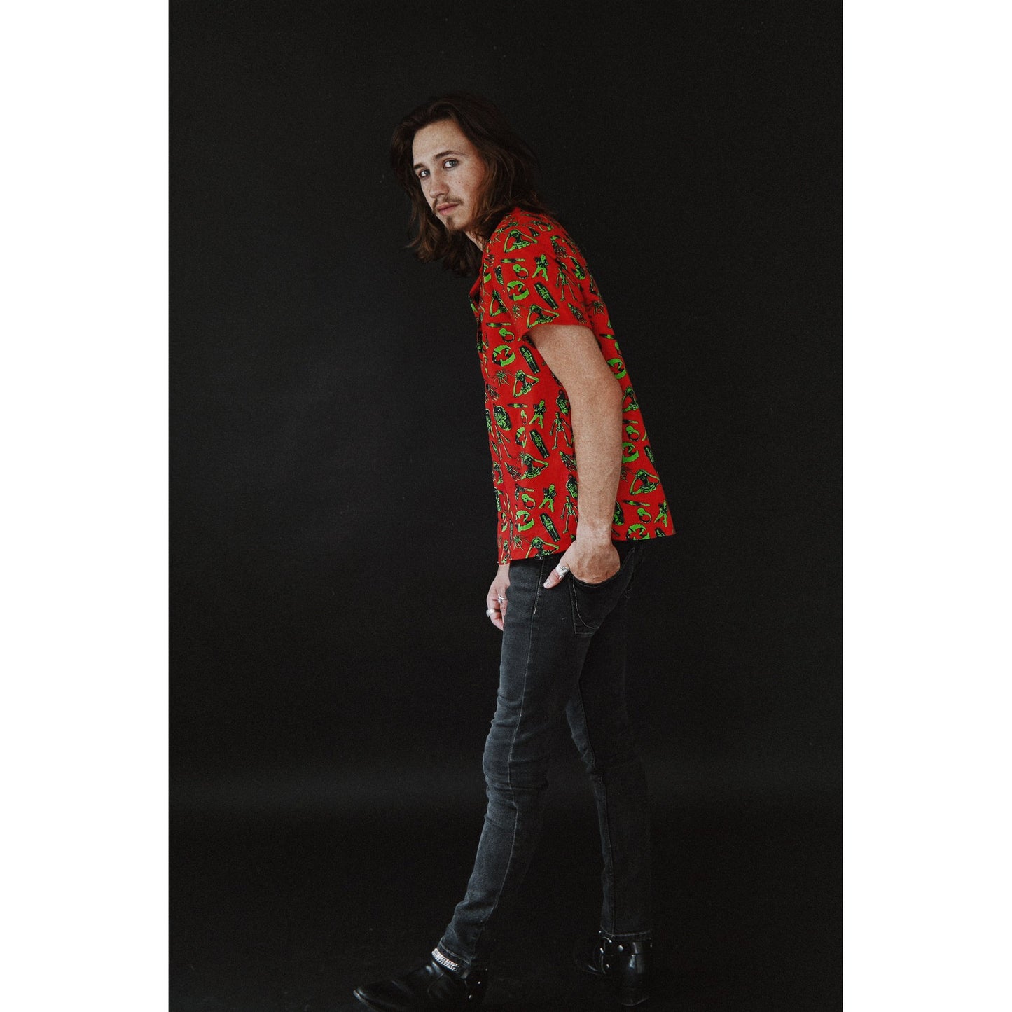Trick or Trinkets Button-Up