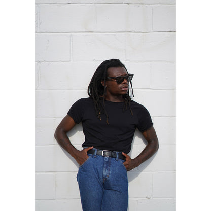 Black Raw Neck Pre-Order