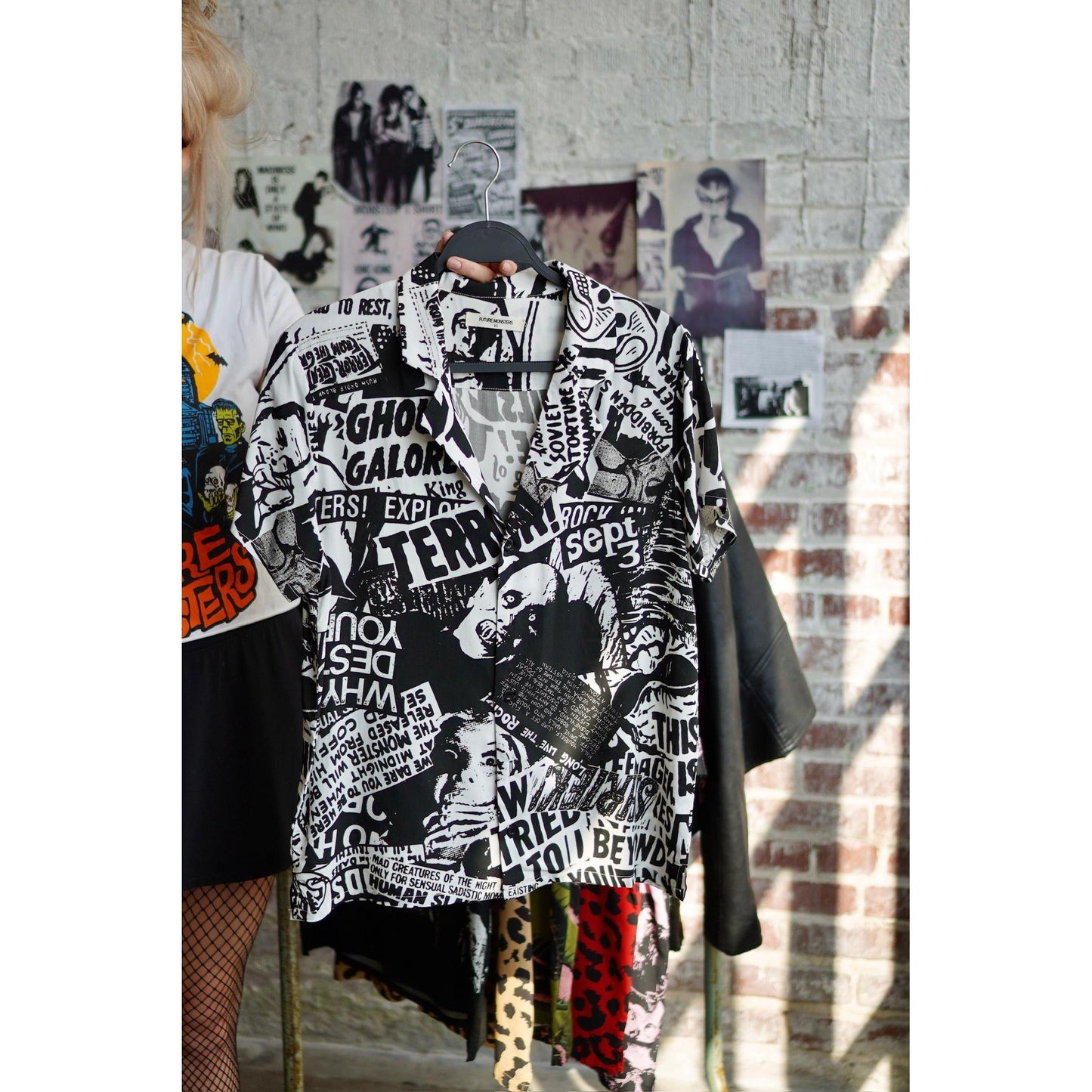 Horror Punk Button-Up