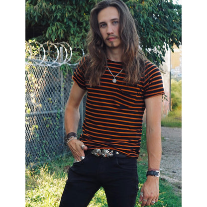 Orange Pugsley Raw Neck