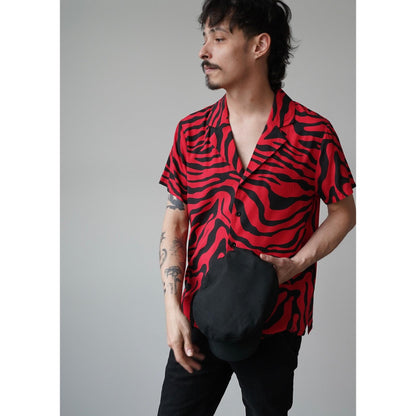 Zebra Button-Up