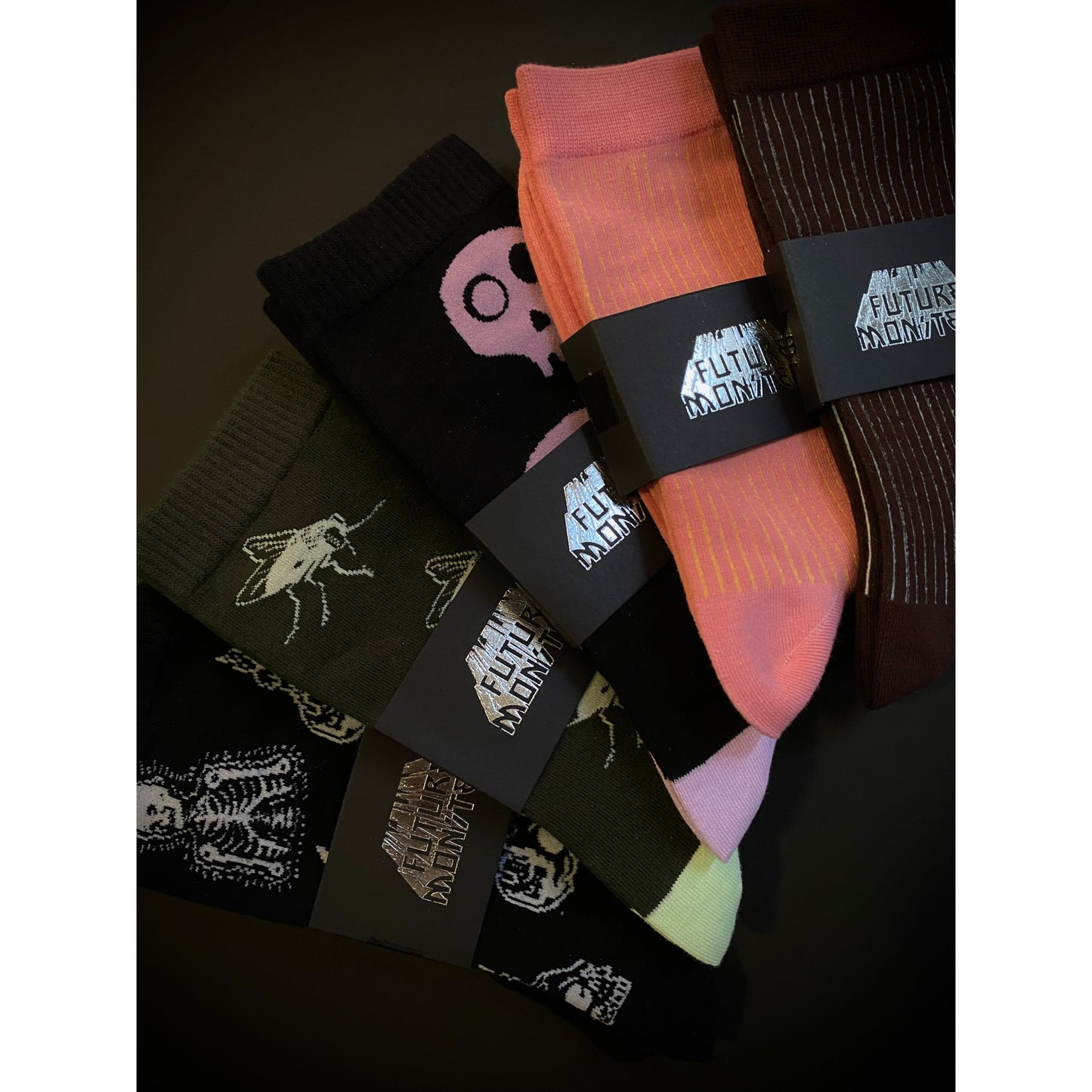 Mint Chocolate Socks
