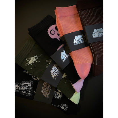Mint Chocolate Socks