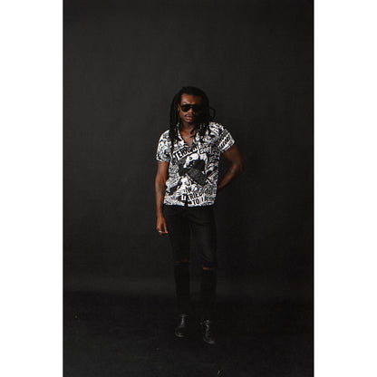 Horror Punk Button-Up