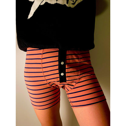 Red Button Fly Boxers