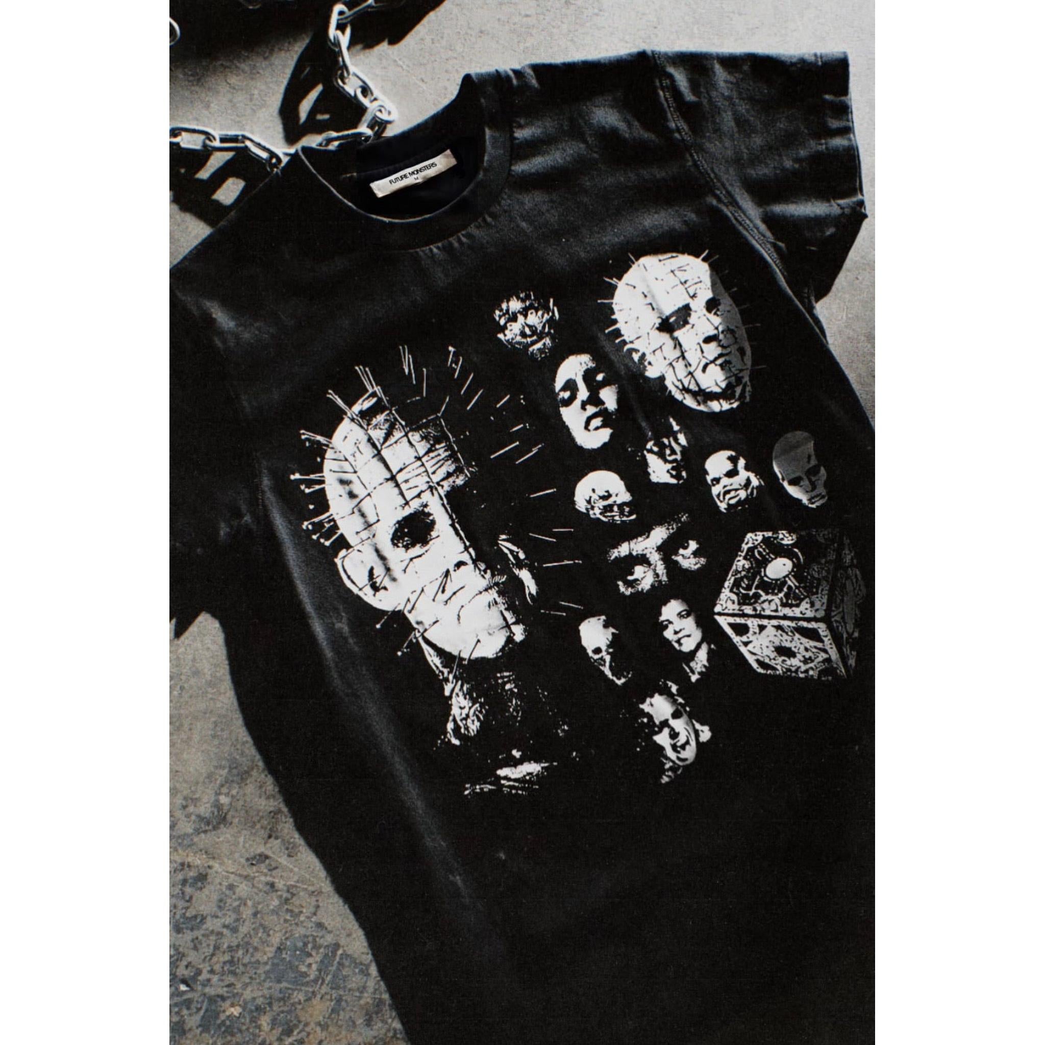 Hellraiser Graphic Tee — Vintage-Inspired Horror Movie T-Shirt