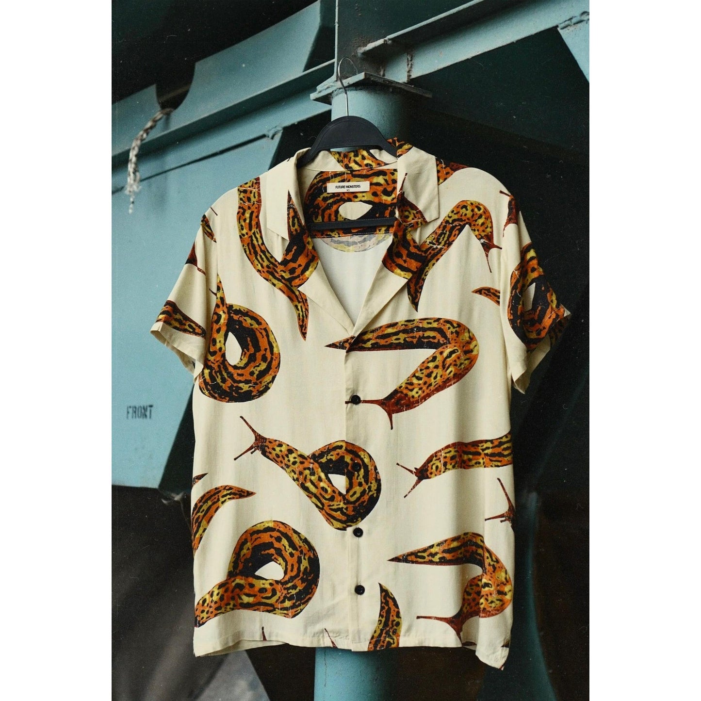 Leopard Slug Button-Up