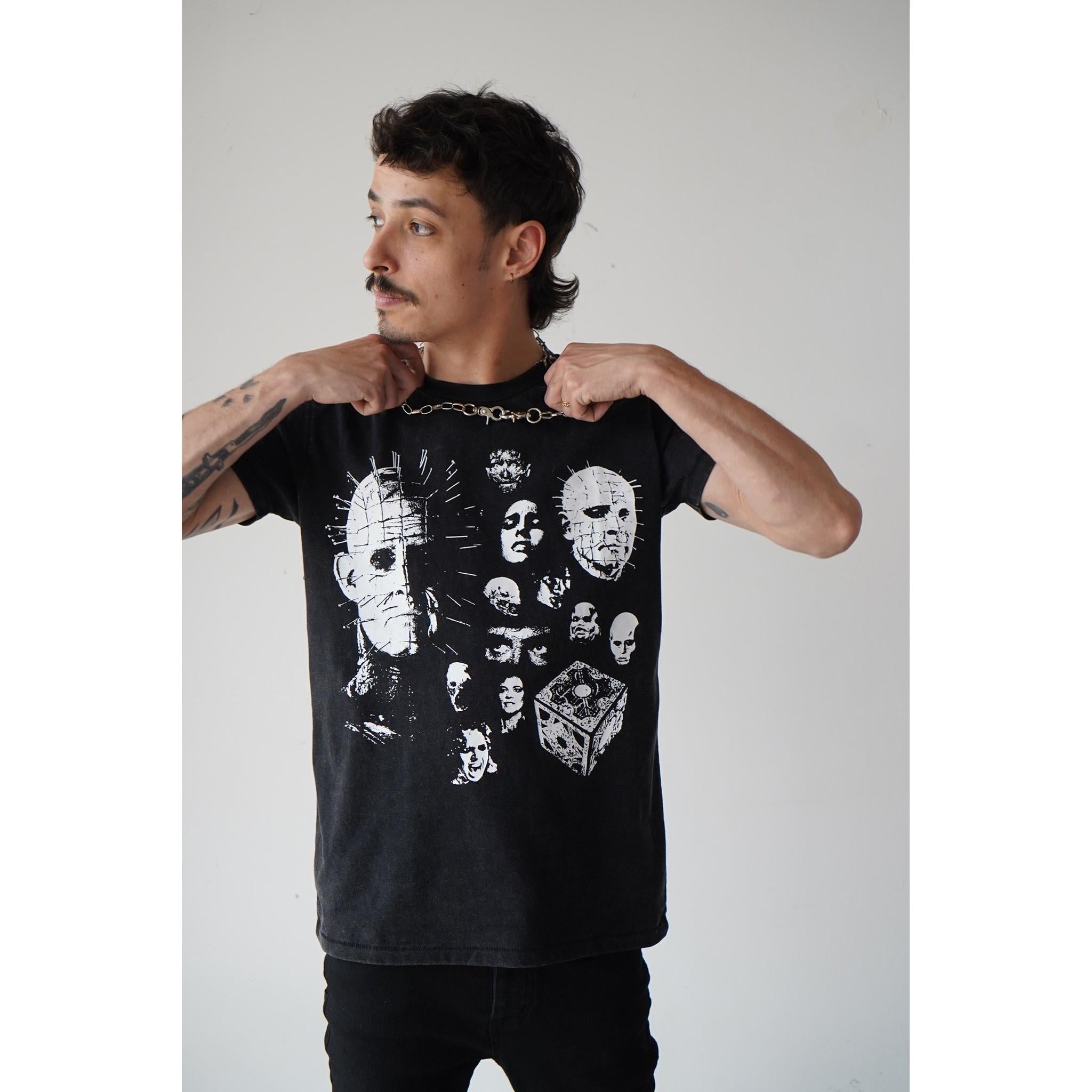Hellraiser Graphic Tee — Vintage-Inspired Horror Movie T-Shirt