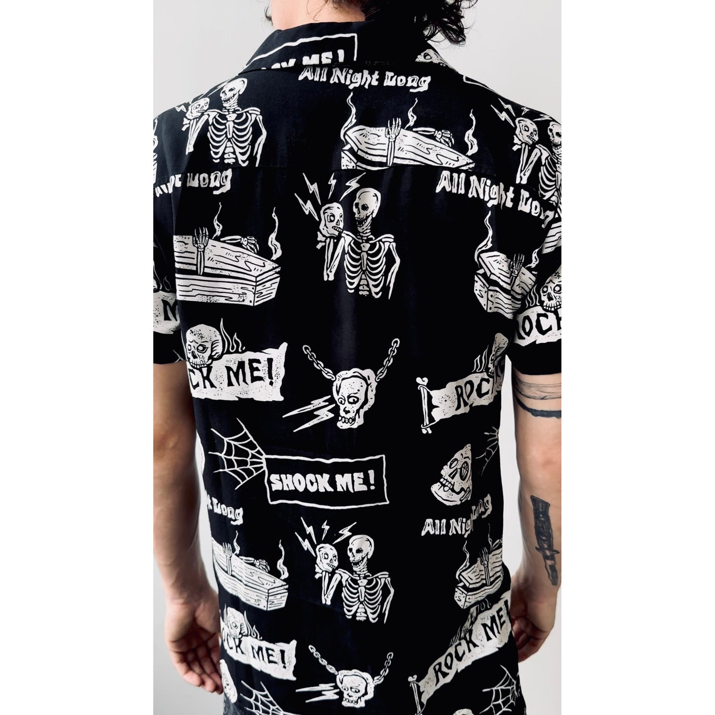 Rock Me, Shock Me Button-Up
