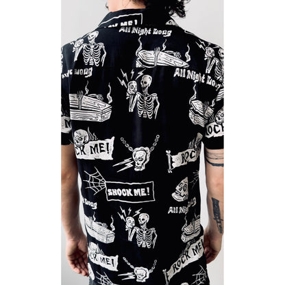 Rock Me, Shock Me Button-Up