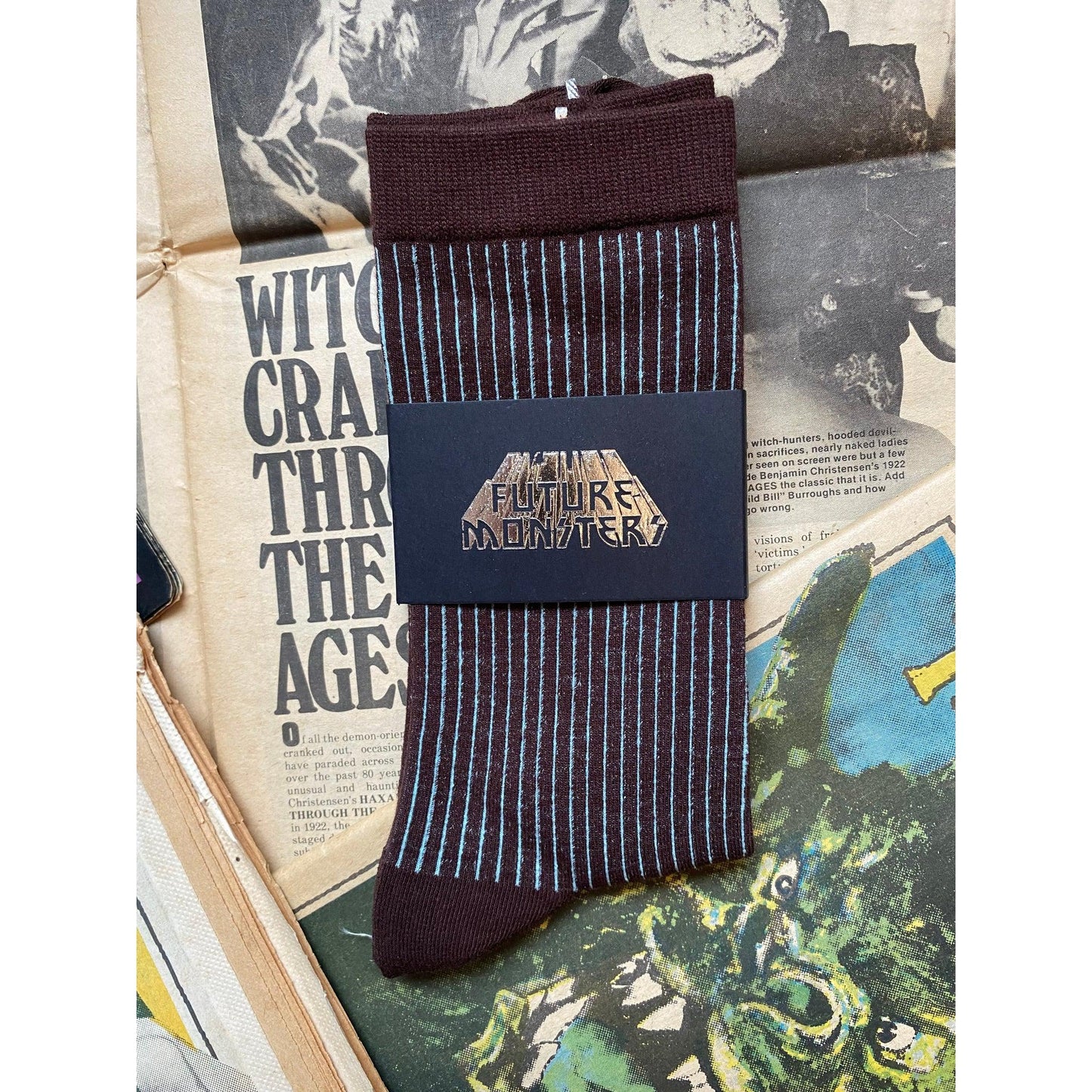 Mint Chocolate Socks