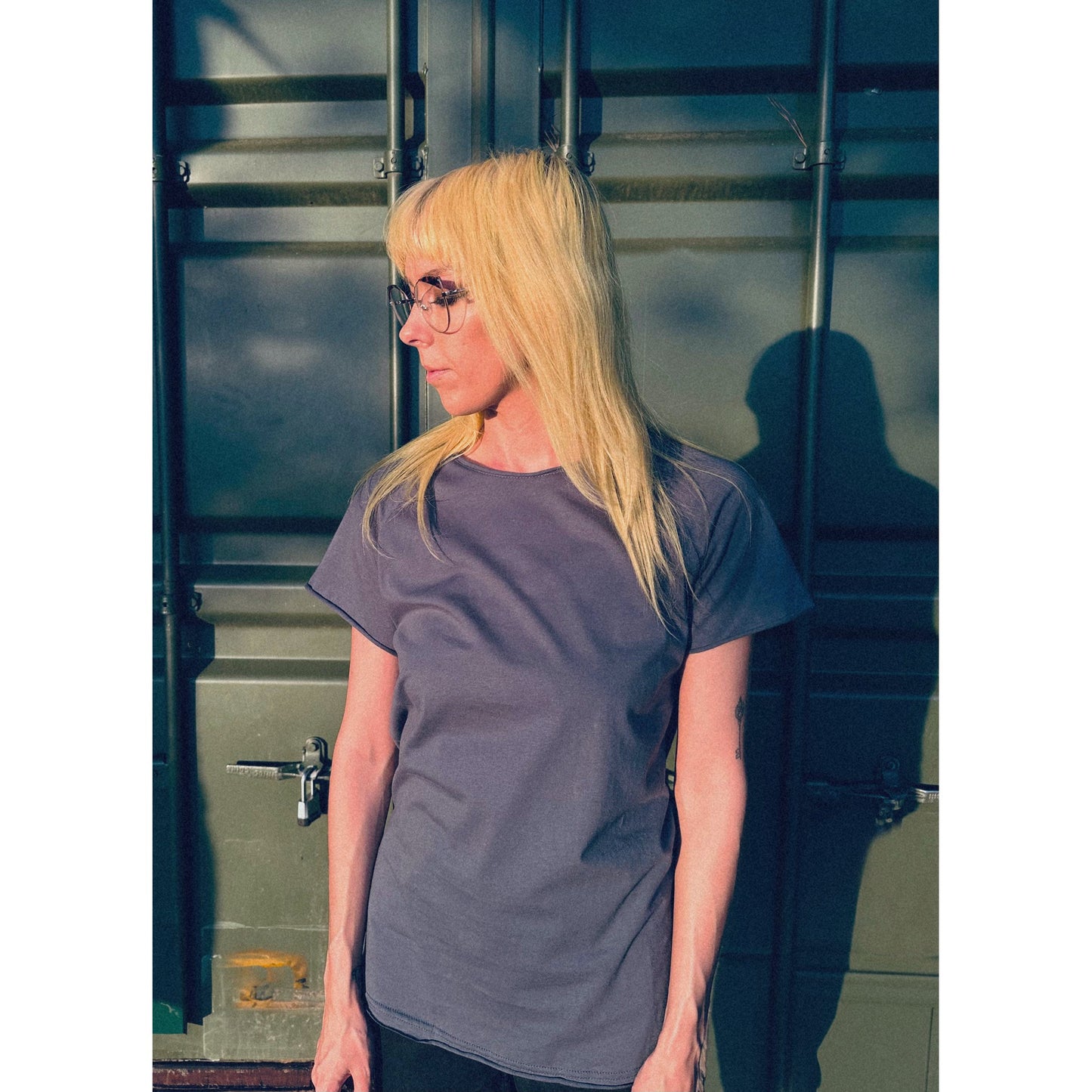 Slate Raw Neck