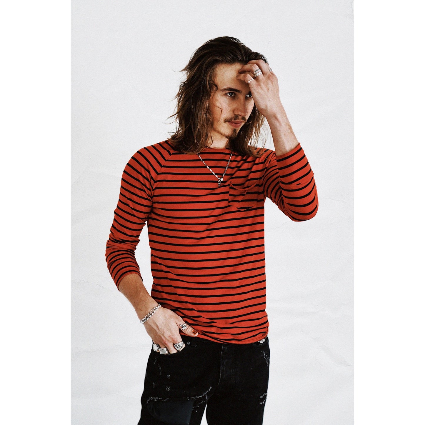 Red Pugsley Long Sleeve