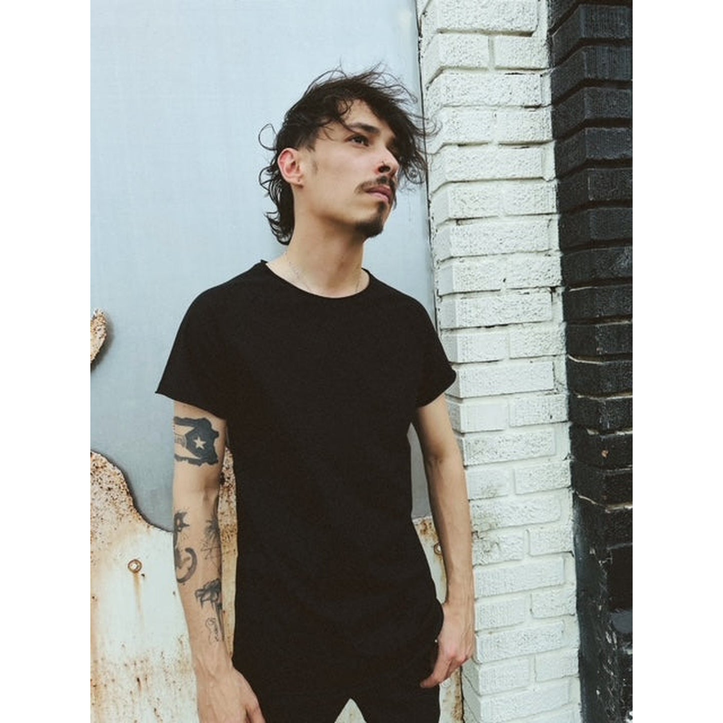 Black Raw Neck Pre-Order