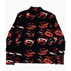 Bloody Kisses Button-Up
