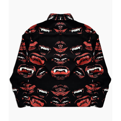 Bloody Kisses Button-Up
