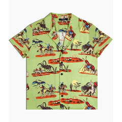 Spooky Western Button-Up