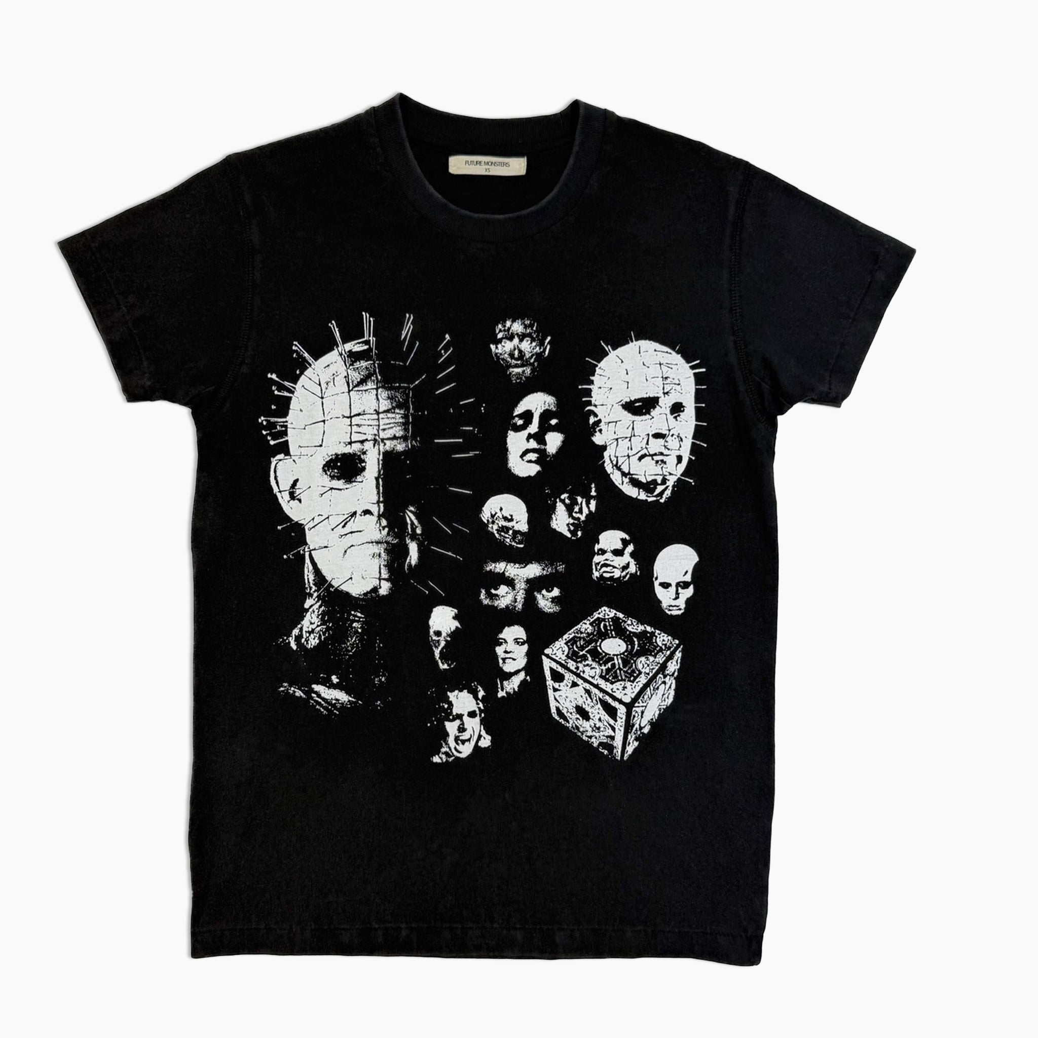 Hellraiser Graphic Tee — Vintage-Inspired Horror Movie T-Shirt