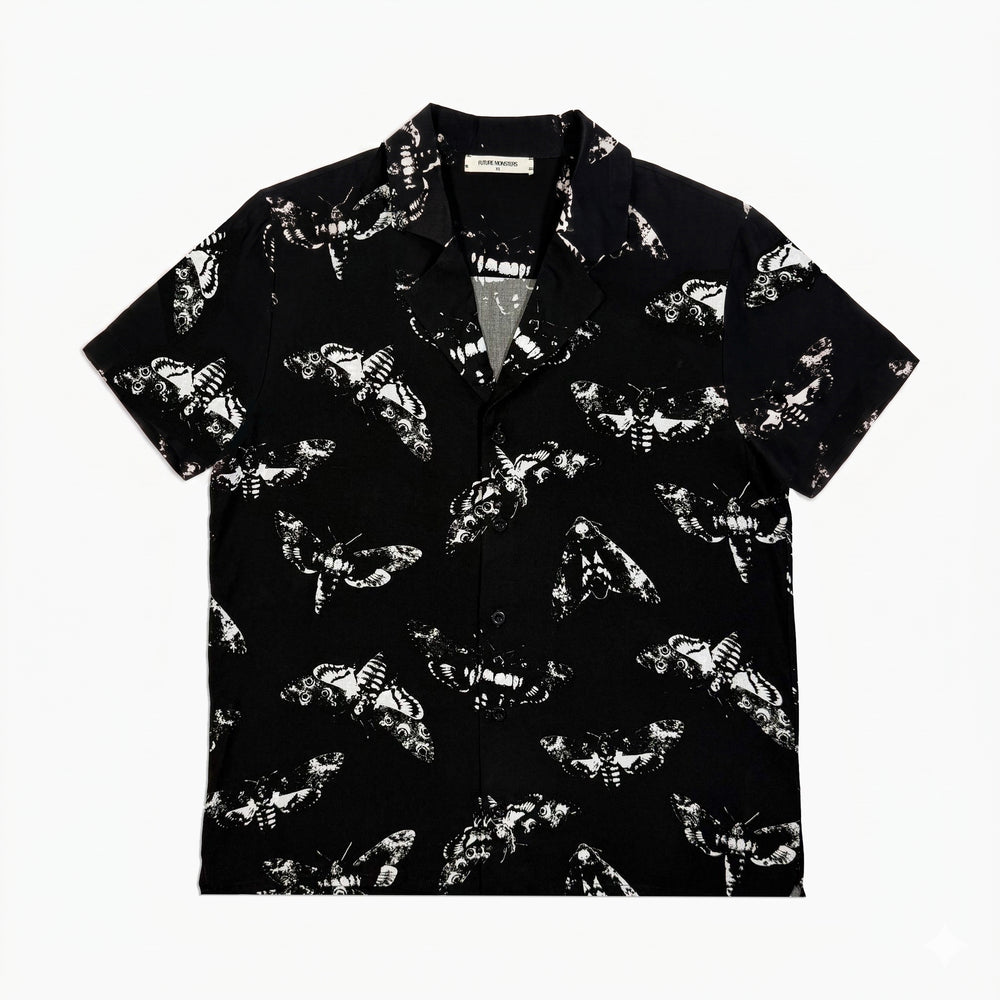Death's Head Moth Button-Up