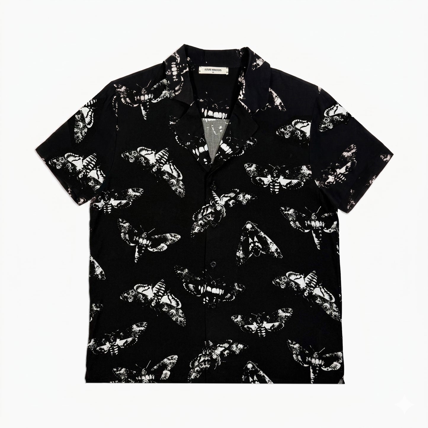 Death's Head Moth Button-Up