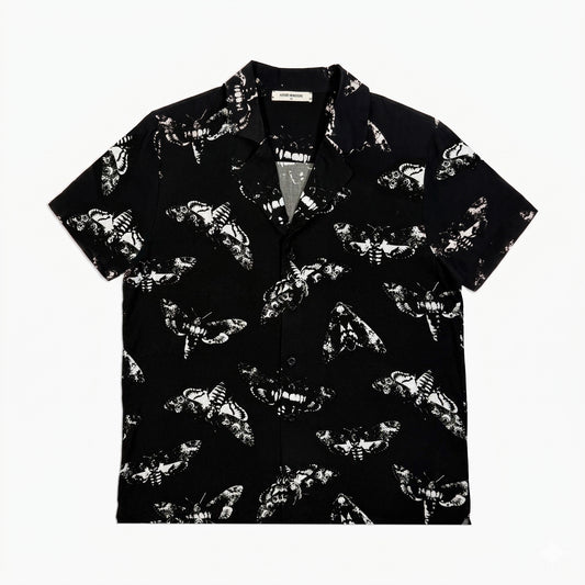 Death's Head Moth Button-Up