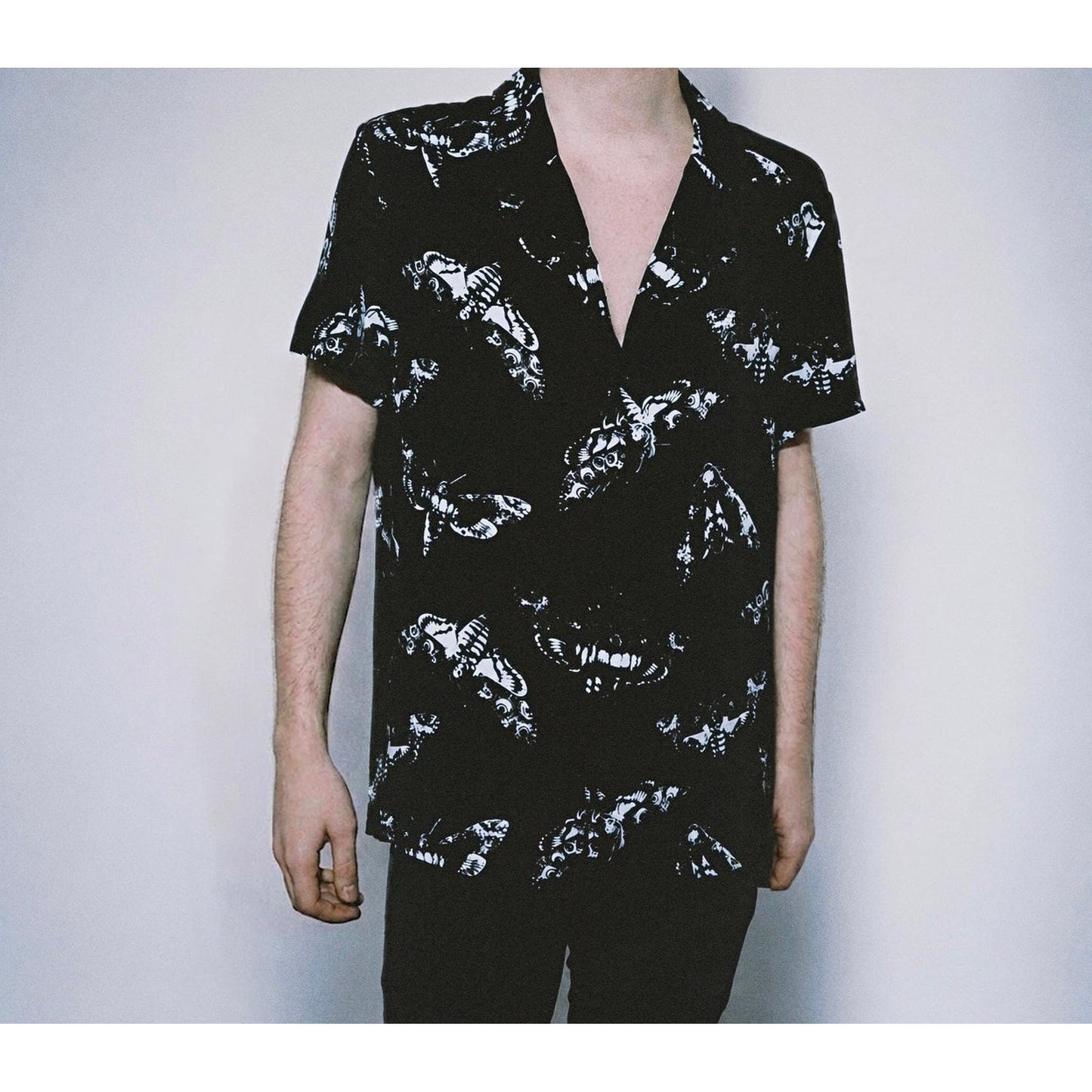 Death's Head Moth Button-Up