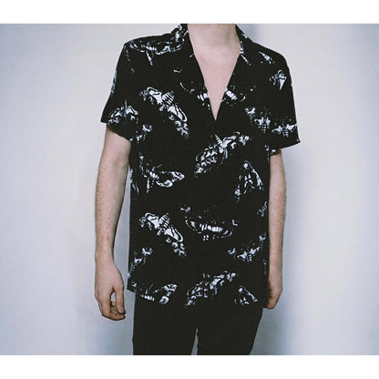 Death's Head Moth Button-Up
