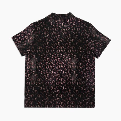 Dusty Leopard Button-Up