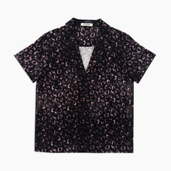 Dusty Leopard Button-Up