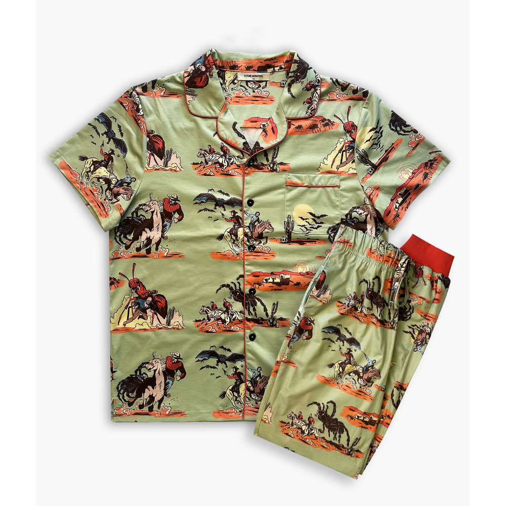 Spooky Western Pajama Set
