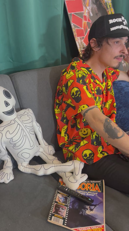 Trick or Trinkets II Button-Up