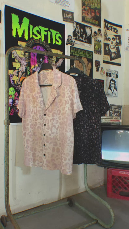 Dusty Leopard Button-Up