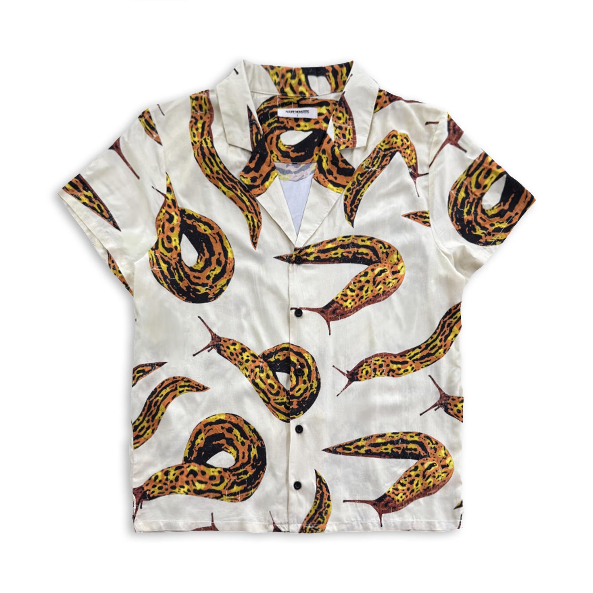 Leopard Slug Button-Up