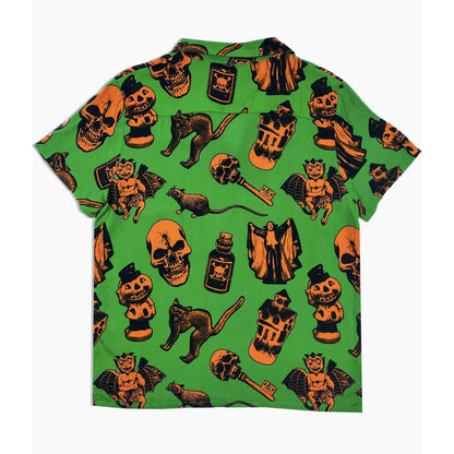Trick or Trinkets III Button-Up