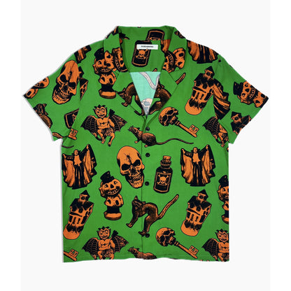 Trick or Trinkets III Button-Up