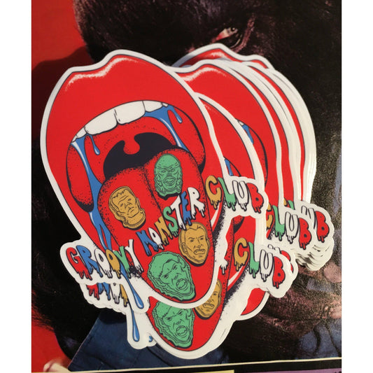 Groovy Monster Club Sticker
