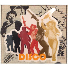 Texas Chainsaw Disco Sticker